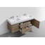 Ensemble de meuble-lavabo double 59 po Parsonage