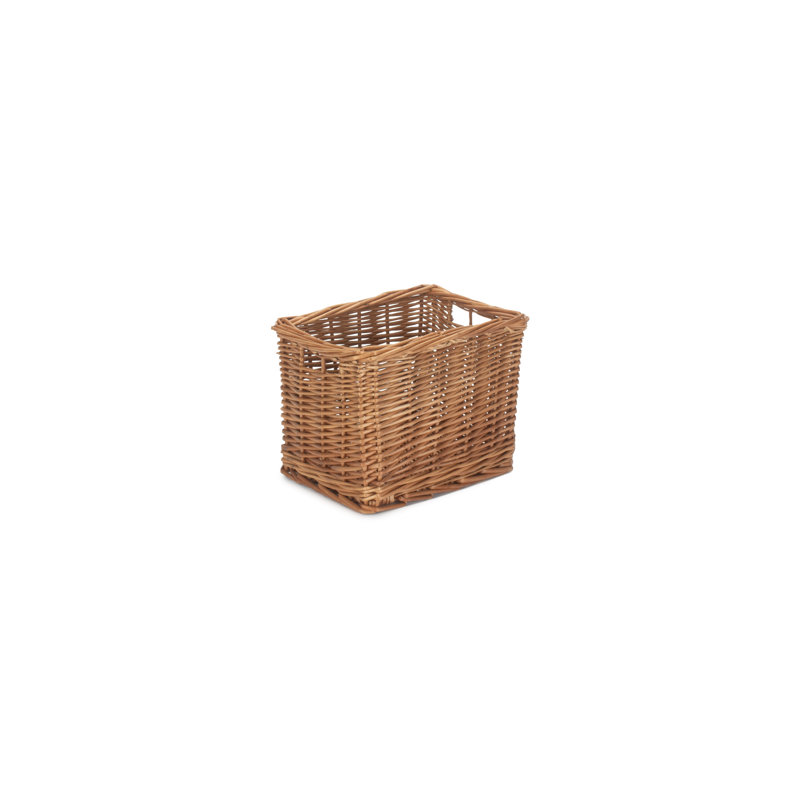 Lily Manor Wicker Small Deep Storage Basket