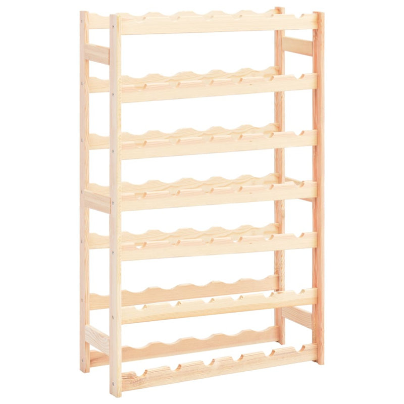 Kinnard Solid Wood Floor Wine Bottle Rack in Natural