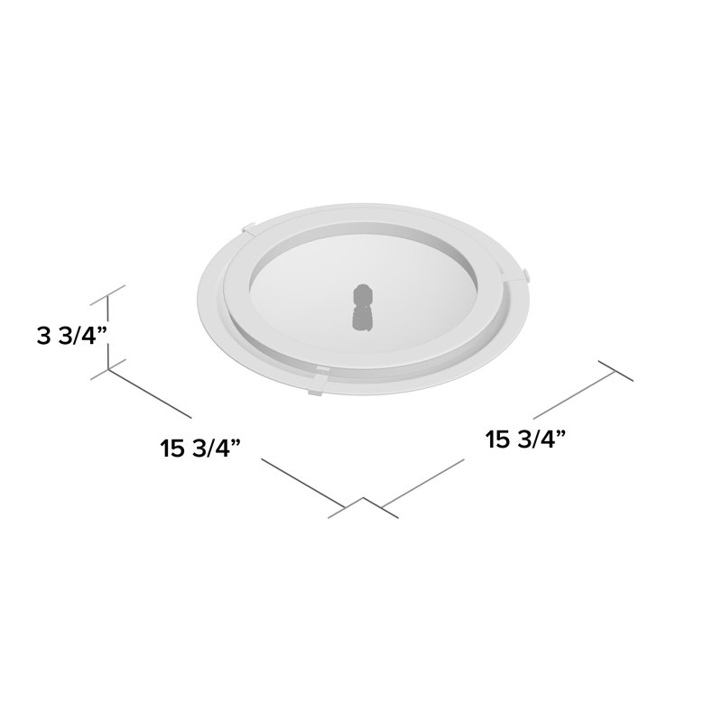 3 - Light Frosted Bowl Ceiling Fan Light Kit, Rubberized White