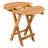 Foldable And Adjustable Table, Wood With Finish, High Weight Capacity, Simple Maintenance Plan