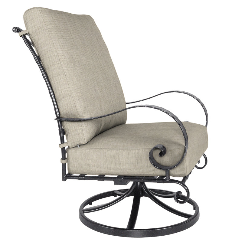 Classico Outdoor Lounge Chair, Graphite, Flagship Stone Sunbrella®