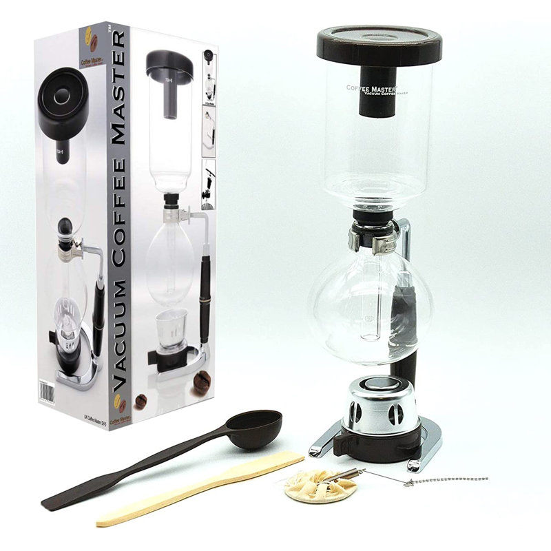 Coffee Master 5-cup Syphon/vacuum Glass Coffee Maker