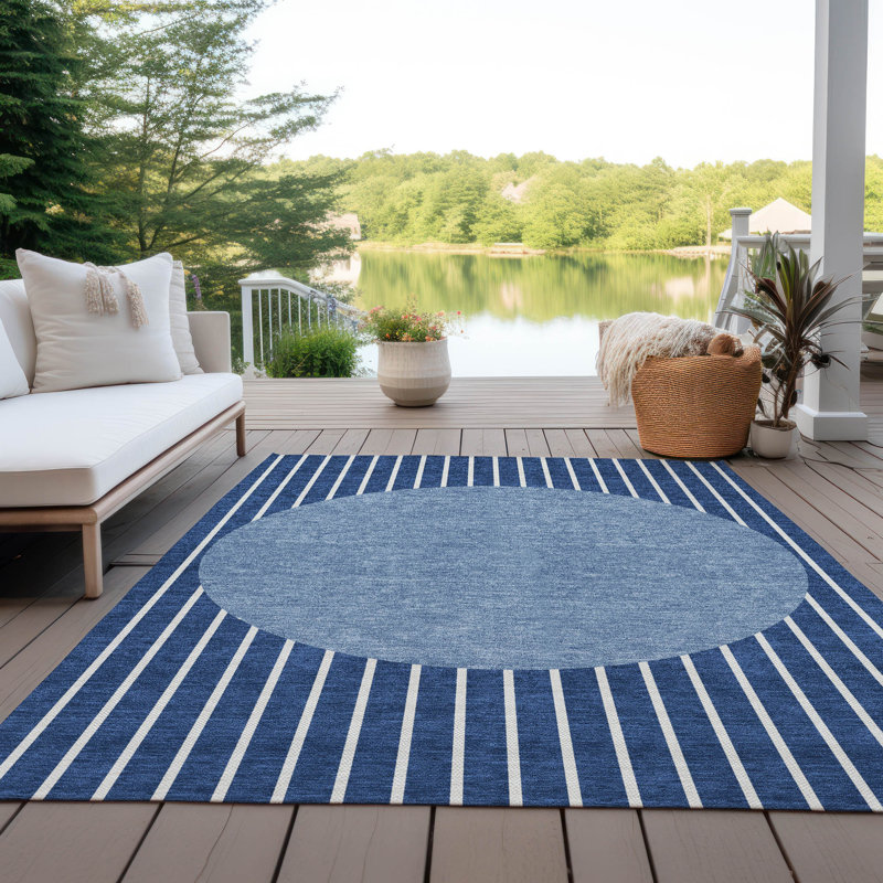 Tapis intérieur / extérieur lavable à la machine Chantille ACN994, Rectangle 9' x 12'