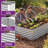 Metal Outdoor Raised Garden Bed-297451734