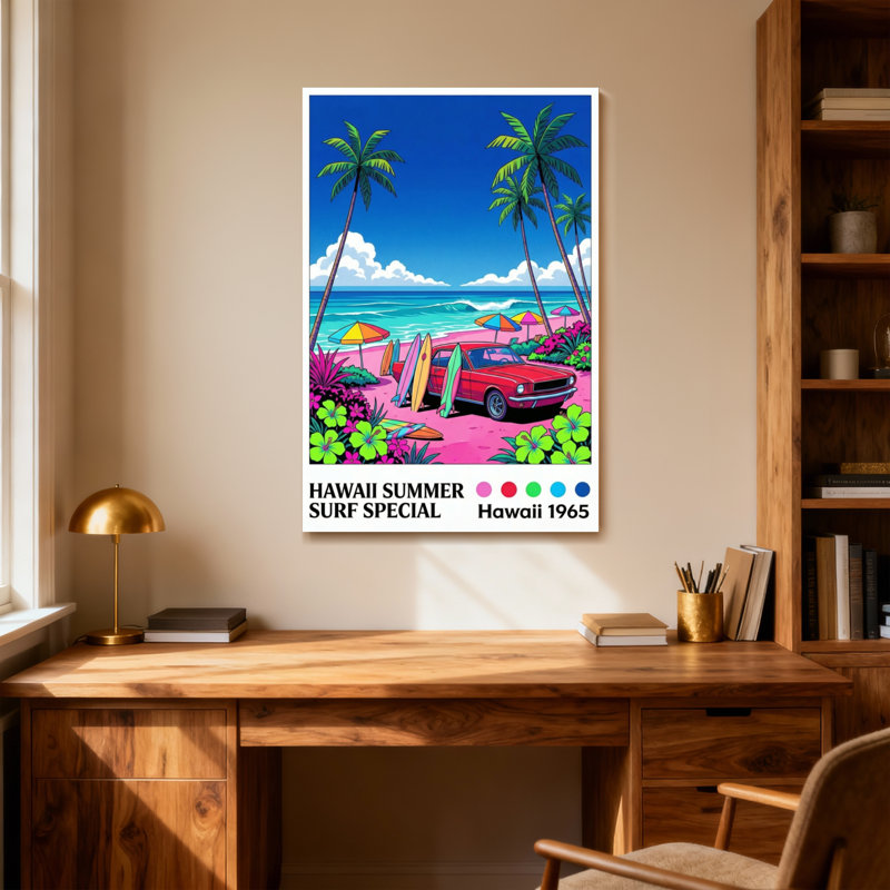 Paysage et nature Hawaii Summer Surf Special, H 40 po x l 28 po