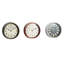 Ensemble d'horloge murale 9 po Aruna