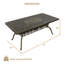 Table de salle à manger d'extérieur rectangulaire en fonte d'aluminium Va 71-88073968