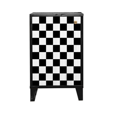 Albertia 40cm W Solid Wood Bedside Table