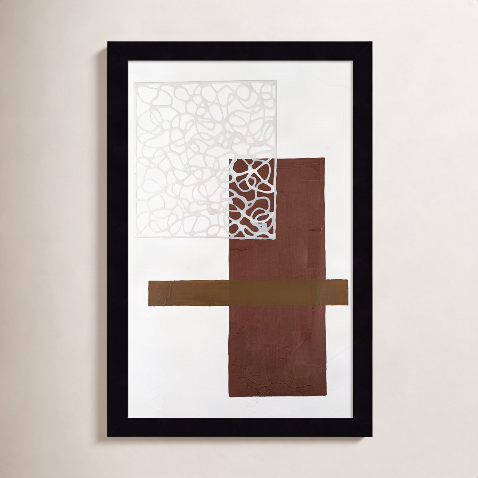 Nooks and Crannies No. 4 Print, 17" H x 12" W, Black