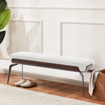 Cowana Rectangular Upholstered Bench