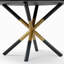 Doucoure Round Solid Wood Base Dining Table