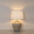 25" Ceramic Table Lamp Set