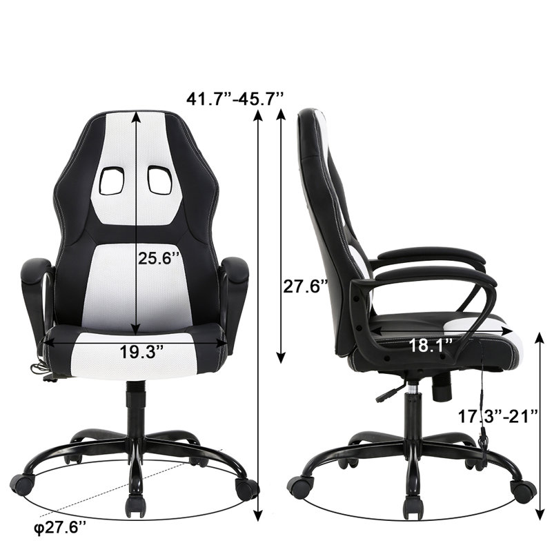 Fauteuil de jeu Calisto, Blanc