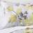 9-Piece Set, Great Value! Queen-Size Yellow Botanical Print Duvet Set, Includes Sheet And Side Pockets.-123049385