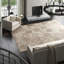 Peony Floral Area Rug in Silver/Gray-40705649