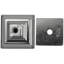Poise Square Knob