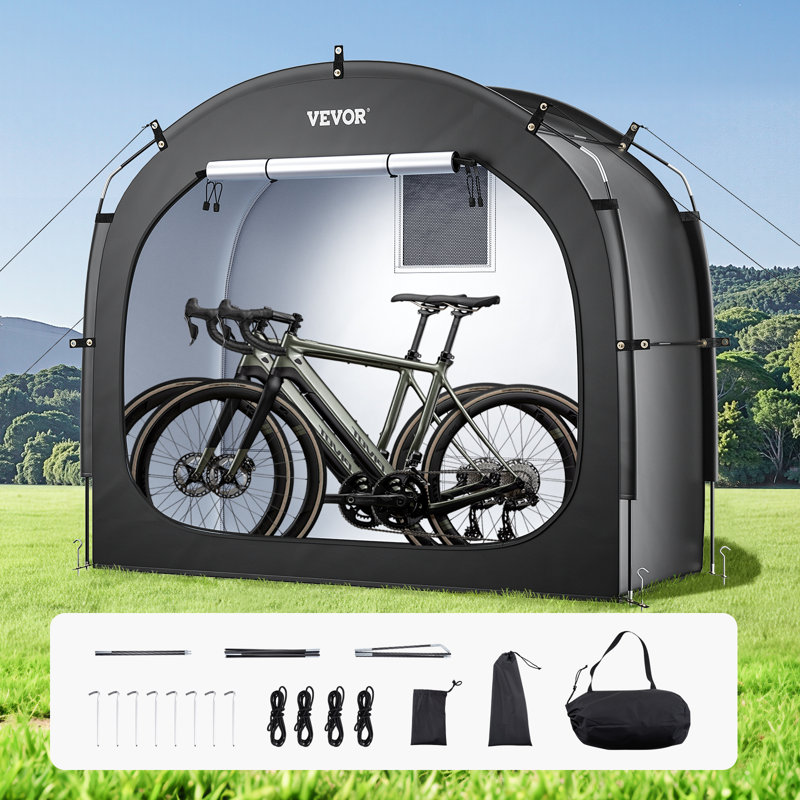 Outdoor Bike Storage Tent Spacious Waterproof Bike Tent for 4 to 5 Bikes
