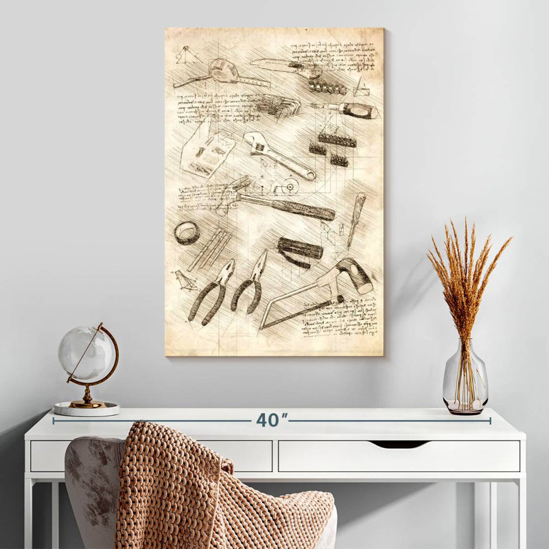 Laelle Tools, 30" H x 20" W