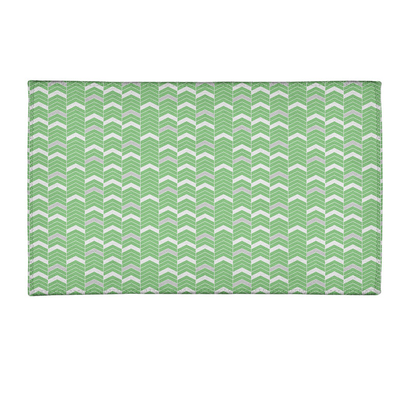 Chenille Chevron Indoor Rug, Rectangle 2' x 3'