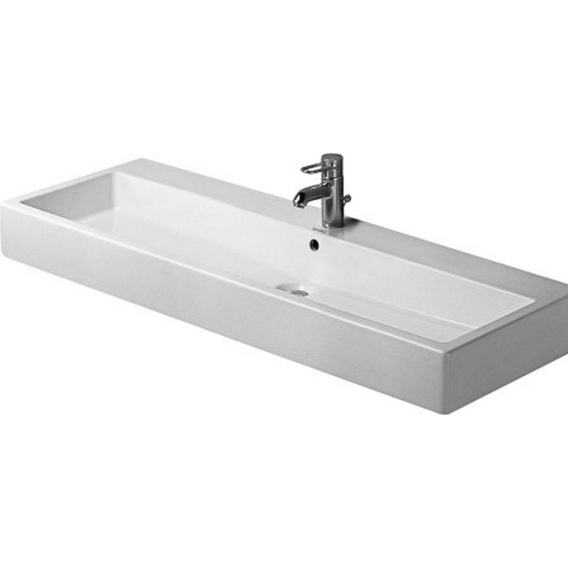 Vero Ceramic 7" Wall Mount Bathroom Sink with Overflow