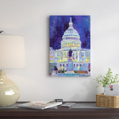 Washington, d.c., reproduction d’art sur toile tendue