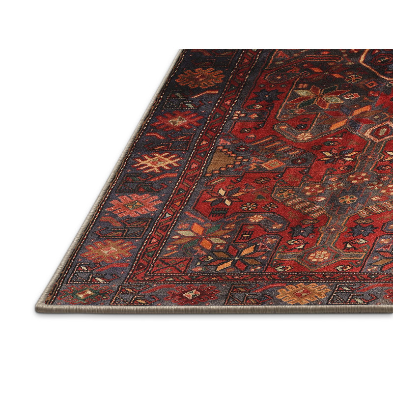 Erickah Oriental Indoor Rug, Rectangle 5' x 7'