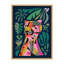 «Leopard» par Rachel Lee 3 Birdies Studio, reproduction d'art sur toile encadrée