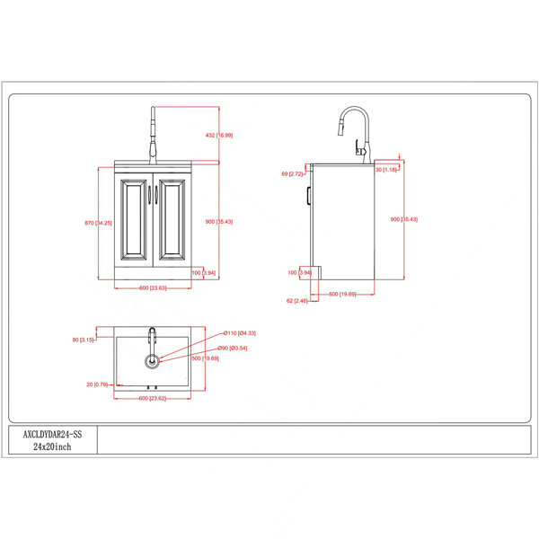 Dimensions du produit