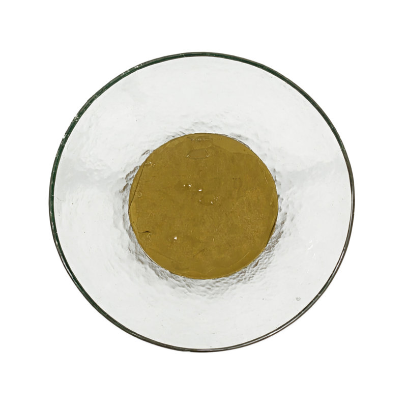 Casted Glass Top Drink Table