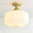  Ashly 1 - Light Dimmable Schoolhouse Glass Kitchen Island Pendant Light
