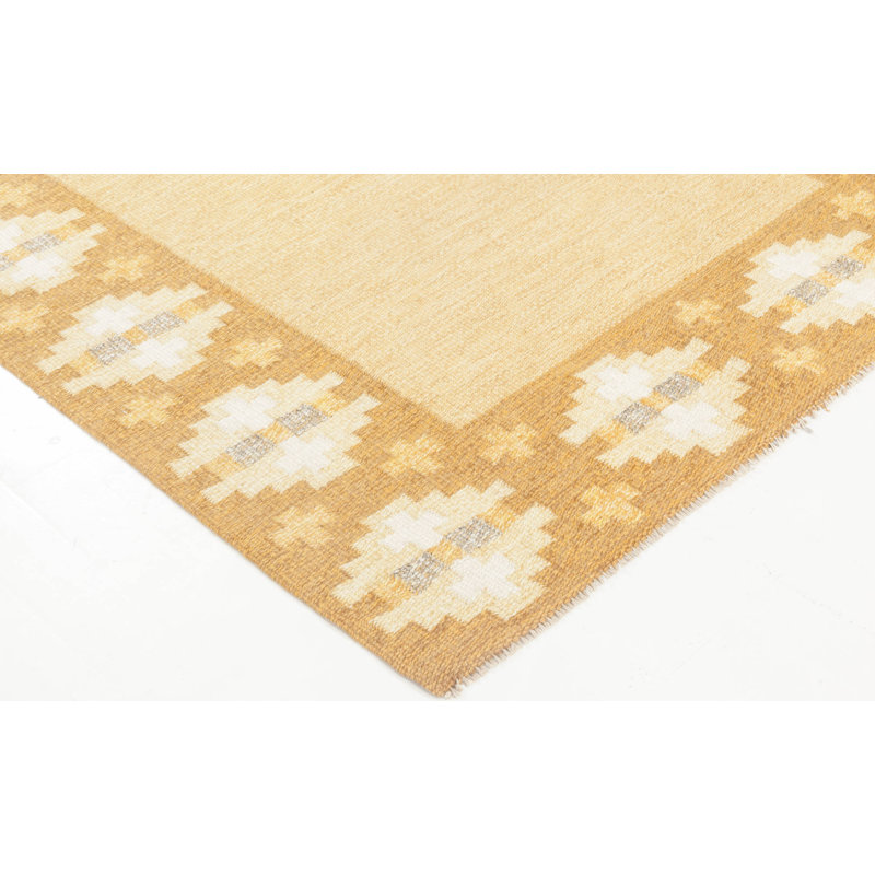 Vintage One-of-a-Kind Rectangle 4'4" X 6'6" Flatweave Area Rug