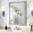 Cadeshia Metal Framed Rectangle Bathroom Wall Mirror Glam Crystal Decorative Accent Mirror Vanity Mirror-1475818877