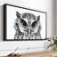 Impression sur toile chouette envoûtante-102358430