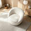 Fauteuil demi-tonneau, pivotant à 360 °-1001603456