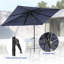 Parasol de marché rectangulaire 60 po x 106 po avec base lestée-1542056979