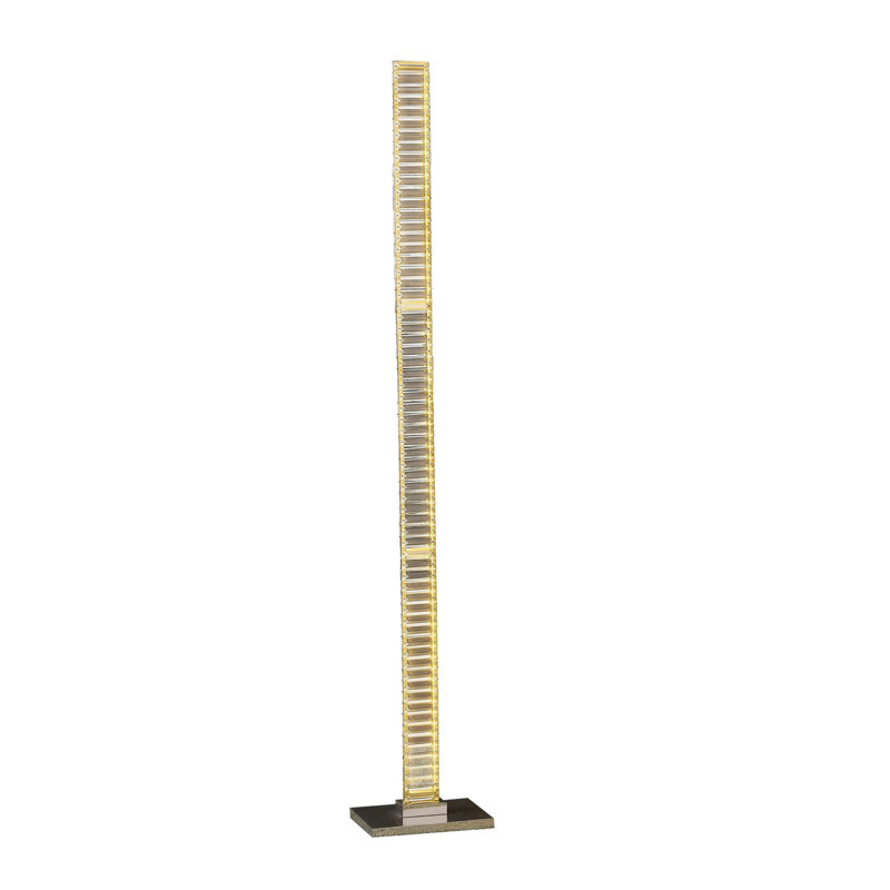 Siavash Floor Lamp, Nickel