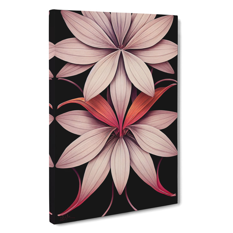 The Incredible Flowers - Wrapped Canvas Print, 50cm H x 35cm W x 3cm D