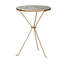 Modern History Stone End Table