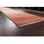 Tapis de couloir beige en laine noué à la main de conception unique 2 pi 6 po x 12 pi 2 po New Age