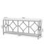 70.87 " W Marble Top Console Table