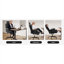 Fauteuil de direction rembourré en similicuir avec appui-tête réglable et dossier haut, 20,87 x 21,26 x 47,64-2085460056-2085460059