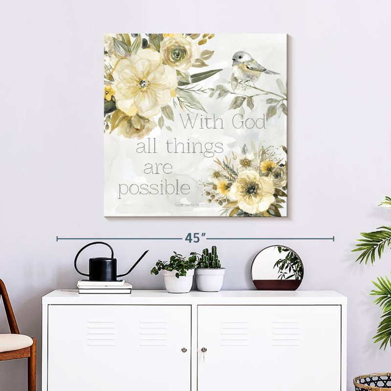 Tergel Sunny Scriptures II, 30" H x 30" W