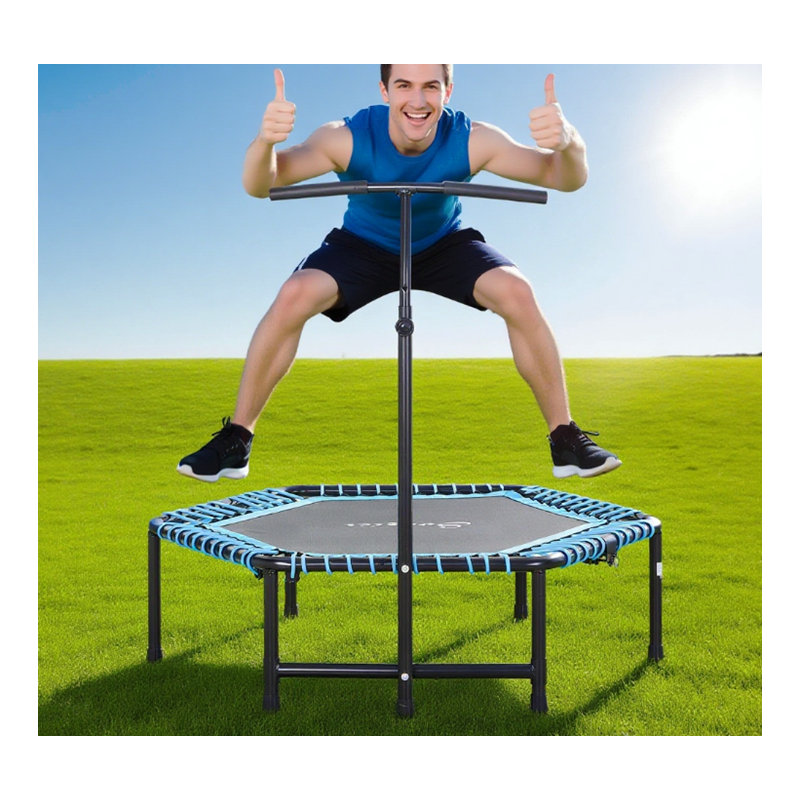 Trampoline d'exercice, rebondisseur portable pliable