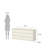 Jada 6 Drawer 60.5" W Double Dresser-666231506