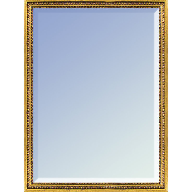 Miroir biseauté Gerdine, Argent