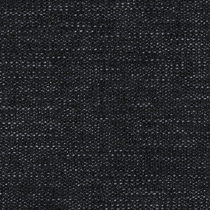Fauteuil rembourré Lilly de 9 à 5 places Lilly, Noyer, Revêtement en mélange de polyester noir