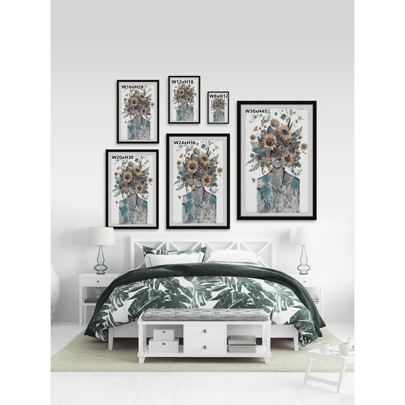 " There Is Beauty In Simplicity " by Marmont Hill Painting Print, 45" H x 30" W x 1.5" D