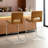 Daco 26" Modern Upholstered Counter Stool with Metal Sled Frame-411863000-411863001