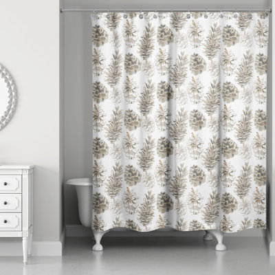 Chebeague Floral Shower Curtain